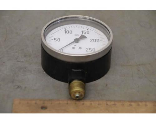 Manometer von Wika – 0 bis 250 bar - Bild 3