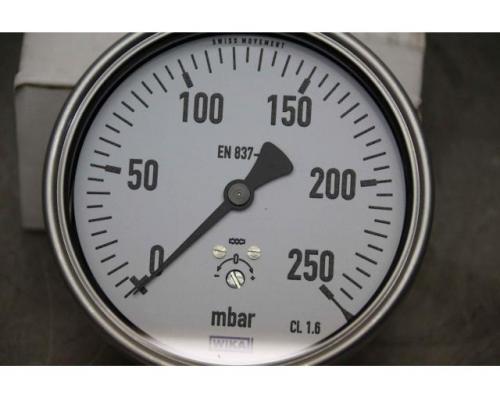Manometer von Wika – 612.20.100 0 mbar…250 mbar - Bild 4