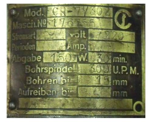 zweiarmige Bohrmaschine von Cordia – CH-7/302 - Bild 3