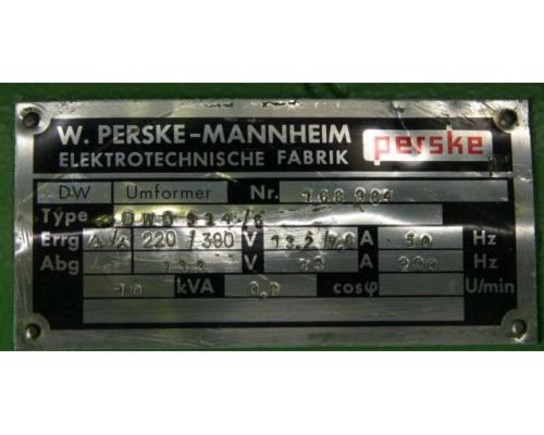 Frequenzumformer 133 V 200 Hz 10 KVA von Perske – DWO 914/6 - Bild 4