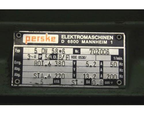 Frequenzumformer 220 V 200 Hz 5 kVA von Perske – 5 DW 58-6 / DA 58-2 - Bild 5