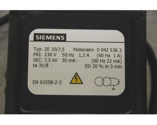 Zündtrafo von Siemens – ZE 30/7,5 - Bild 4