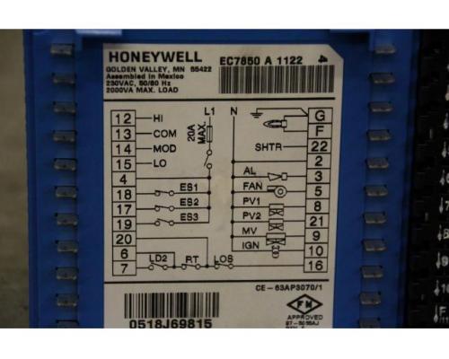 Feuerungsautomat Controller von Honeywell – EC7850A1122 - Bild 5