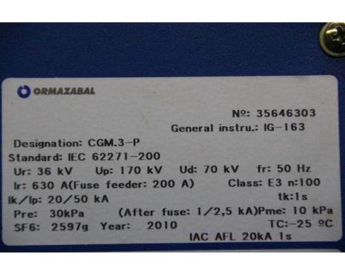 Schaltanlagenblock von Ormazabal – CGM.3-P - Bild 4