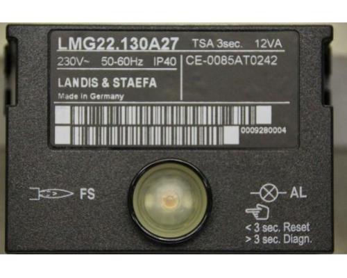 Steuergerät Feuerungsautomat von Landis & Staefa – LMG22.130A27 - Bild 4