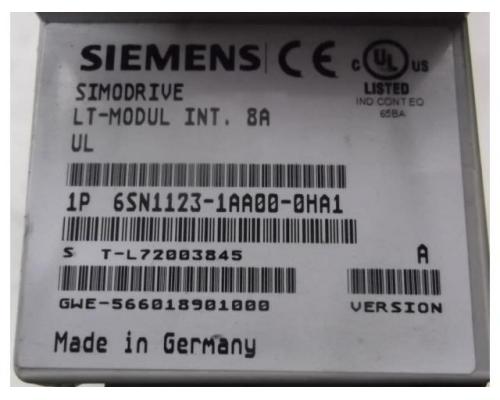 LT-Modul von Siemens – Simodrive 6SN1123-1AA00-0HA1 - Bild 4
