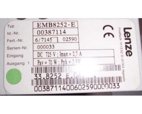 Bremsmodul von Lenze – EMB8252-E - Bild 4