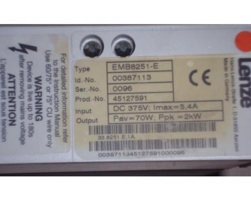 Bremsmodul von Lenze – EMB8251-E - Bild 3