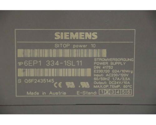 Stromversorgung SITOP Power von Siemens – 6EP1 334-1SL11 - Bild 4