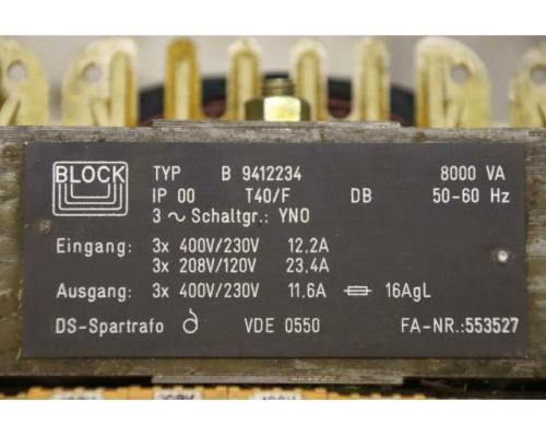 Transformator 8000 VA von Block – B 9412234 - Bild 4