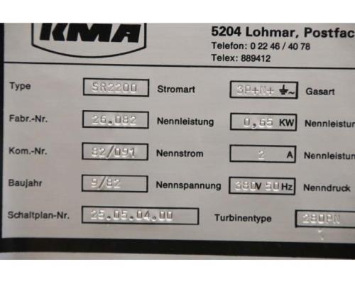 Abluftreinigungsanlage von KMA – SR2200 - Bild 4