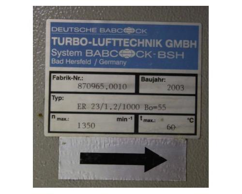 Staubabsauggebläse 22 kW von Babcock – Durchmesser Lüfter 960 mm - Bild 6