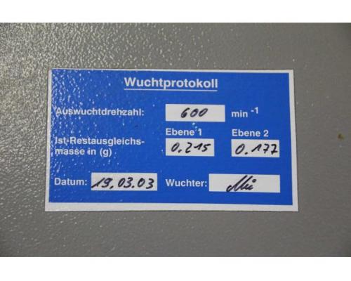 Staubabsauggebläse 18,5 kW von Babcock – Durchmesser Lüfter 960 mm - Bild 6