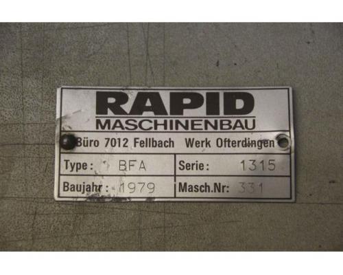 Doppelgehrungssäge (nur Sägeeinheiten) von Rapid – 3,0 kW / 2790 U/min - Bild 15