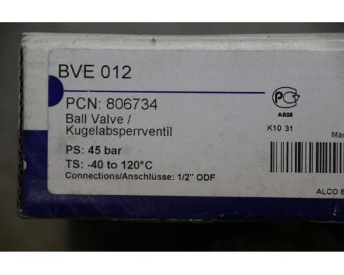 Kugelabsperrventil von Alco Emerson – BVE 012/806734 - Bild 5