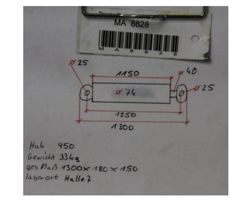 Hydraulikzylinder von unbekannt – Hub 950 mm - Bild 4