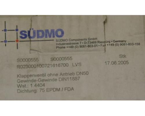 Scheibenventil DN50 von Südmo – ohne Antrieb - Bild 5