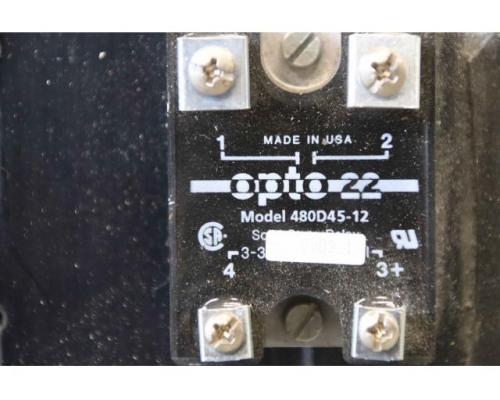 Halbleiterrelais 7 Stück mit Kühlkörper von opto 22 electromatic – 480D45-12 RA4425-D08 - Bild 4