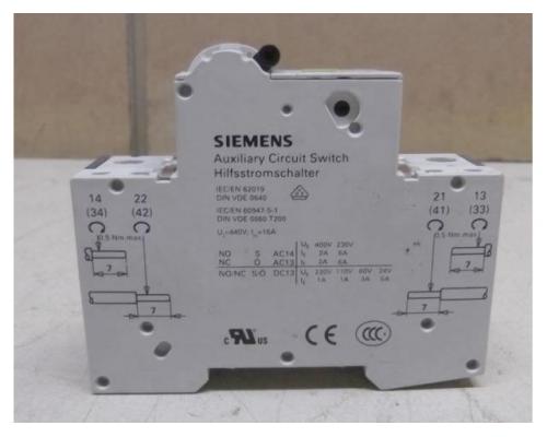 Hilfsstromschalter von Siemens – 5SY6106-7 - Bild 4