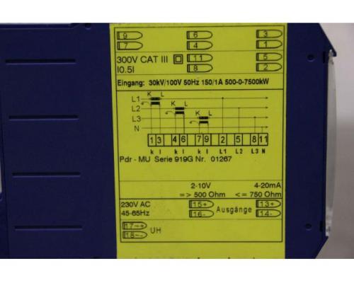 Messumformer von Müller Ziegler – Pdr-MU 30kV/100V - Bild 5