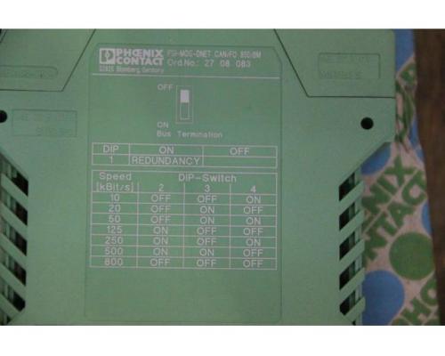 LWL- Umsetzer von Phoenix Contact – PSI-MOS-DNET CAN/FO 850/BM - Bild 6