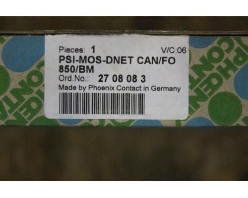 LWL- Umsetzer von Phoenix Contact – PSI-MOS-DNET CAN/FO 850/BM - Bild 7