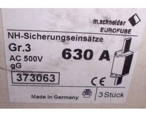 NH-Sicherung von Schneider – NH 3 630A - Bild 5