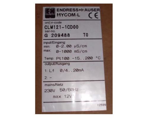 Messumformer von Endress Hauser – MYCOM-L CLM121-1CD00 - Bild 4