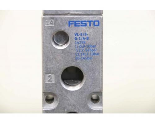 Pneumatikventil von Festo – VL-5/3-G-1/4-B 14298 - Bild 4