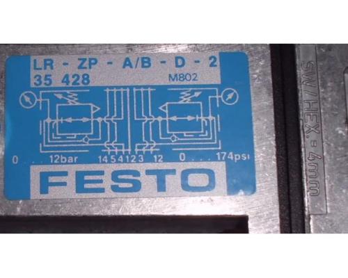 Druckregler-Zwischenplatte von Festo – LR-ZP-A/B-D2 35428 - Bild 5