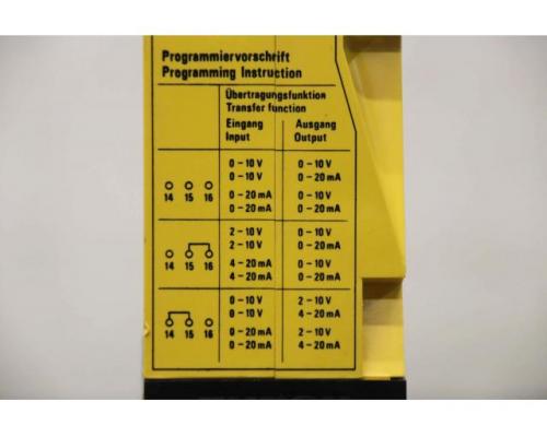 Signaltrenner Isolation Amplifier von Turck – MS91-12-R - Bild 6