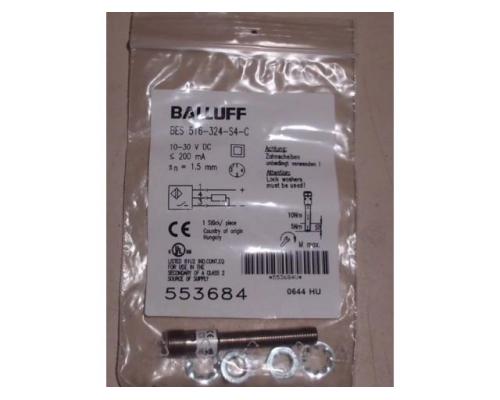 Induktiver Sensor von Balluff – BES 516-324-S4-C - Bild 4