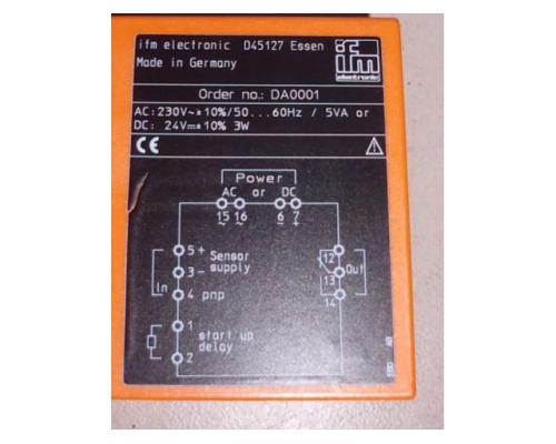 Stillstandwächter von IFM – A 300 DA0001 - Bild 4