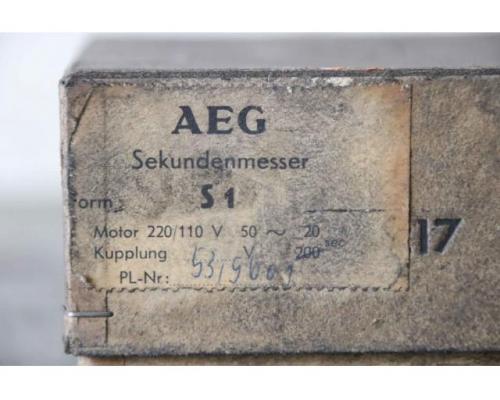 Sekundenmesser von AEG – 220/110 V 50 Hz - Bild 6