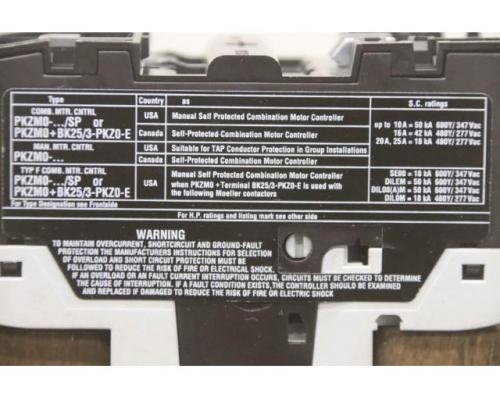 Motorschutzschalter von Moeller – PKZMO-1 - Bild 6