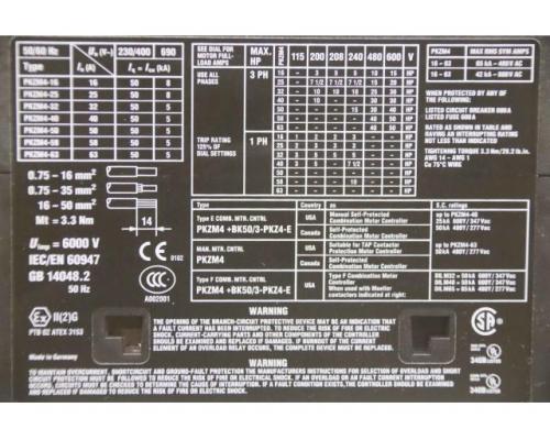 Motorschutzschalter von Moeller – PKZM4-58 - Bild 4