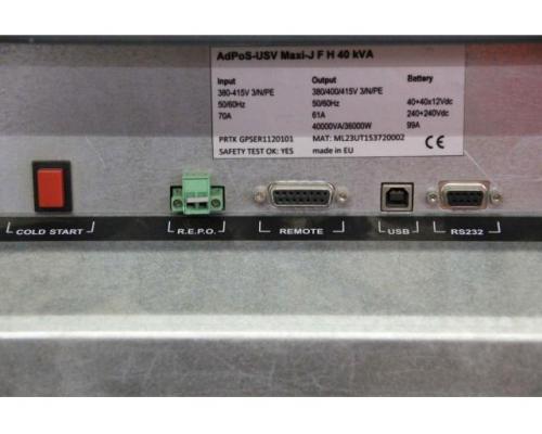 Stromversorgung 40 kVA von AdPoS – USV Maxi-J F H 40 kVA - Bild 5