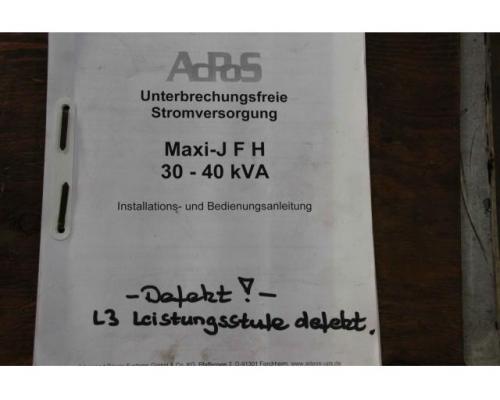 Stromversorgung 40 kVA von AdPoS – USV Maxi-J F H 40 kVA - Bild 8