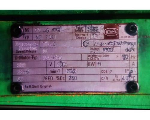 Elektroseilzug 4000 kg von Stahl – GO 24 20 16 AS 2010 - Bild 6