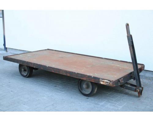 Schwerlast-Transportwagen 5000 kg von unbekannt – 3000/1500/H820 mm - Bild 2