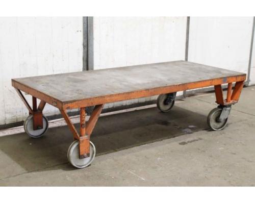 Schwerlast-Transportwagen 1500 kg von Räder Gangl – 1800 x 800 mm GR,P-S - Bild 2