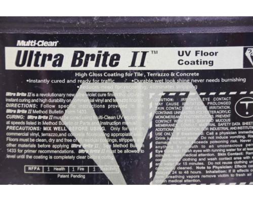 Bodenreiniger Bodenaufbereitungsmittel von Multi Clean – Ultra Brite II Ultra Primer - Bild 6