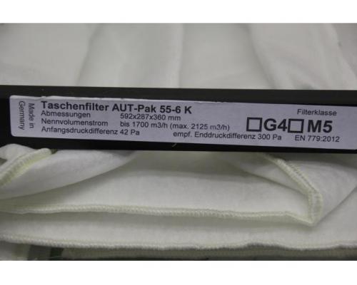 Taschenfilter 4 Stück von unbekannt – G4 + M5 - Bild 8