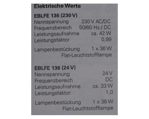 Maschinen Einbauleuchte von Waldmann – EBLFE 136 - Bild 10