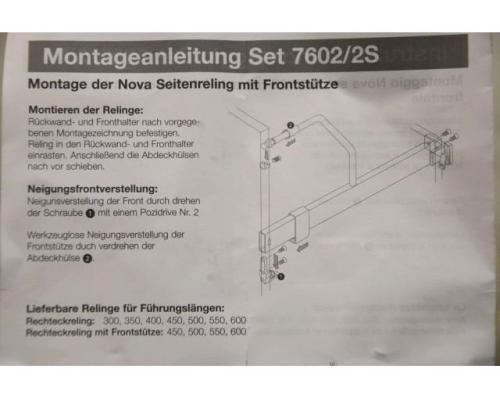 Frontstütze von Grass – 7607/550/2S RF SET/9006/1 - Bild 4