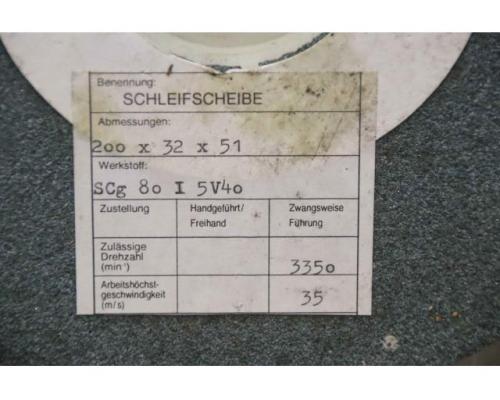 Schleifscheibe von Rondo – Ø 200x32x51 mm - Bild 4