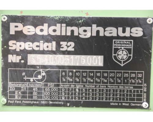 Betonstahl Biegemaschine 32 mm von Peddinghaus – Spezial 32 - Bild 7