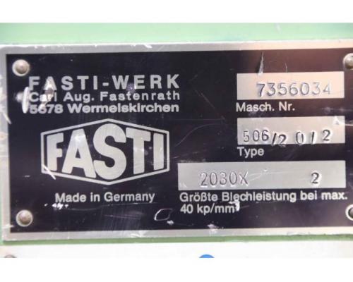 Tafelschere 2 x 2030 mm von Fasti – 506/20/2 - Bild 4