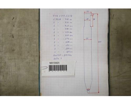 Abkantwerkzeug geteilt 4386 mm von unbekannt – 245/23 mm 28° - Bild 6