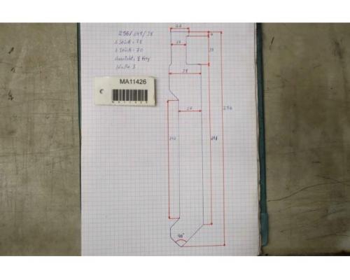 Abkantwerkzeug geteilt 148 mm von unbekannt – 256/38 mm 90° - Bild 5